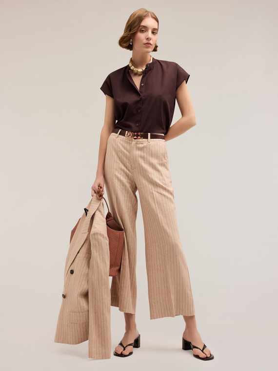 Camicia con maniche a kimono