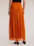Falda larga de georgette image number 1