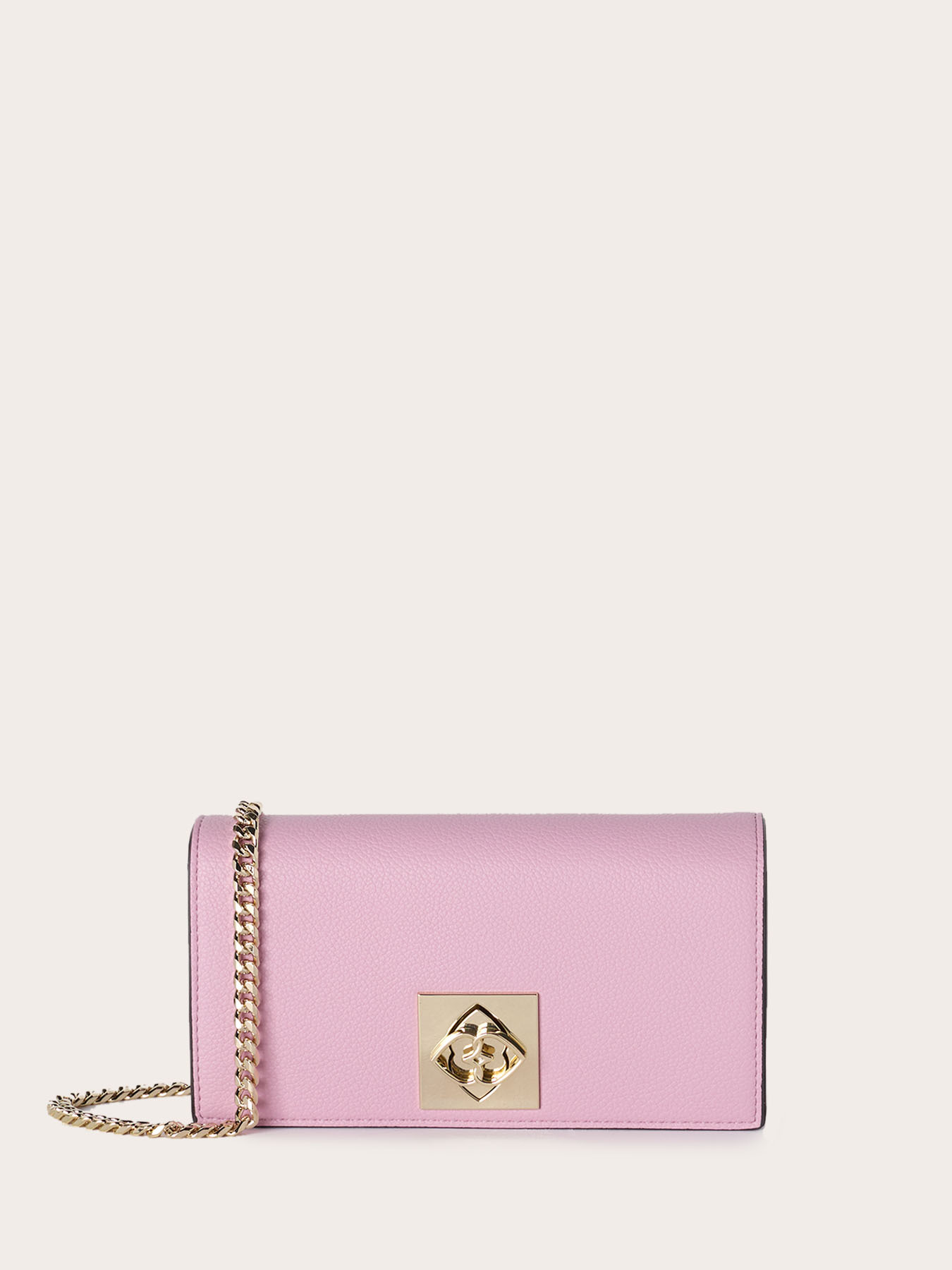 Wallet bag in coated fabric image number 1