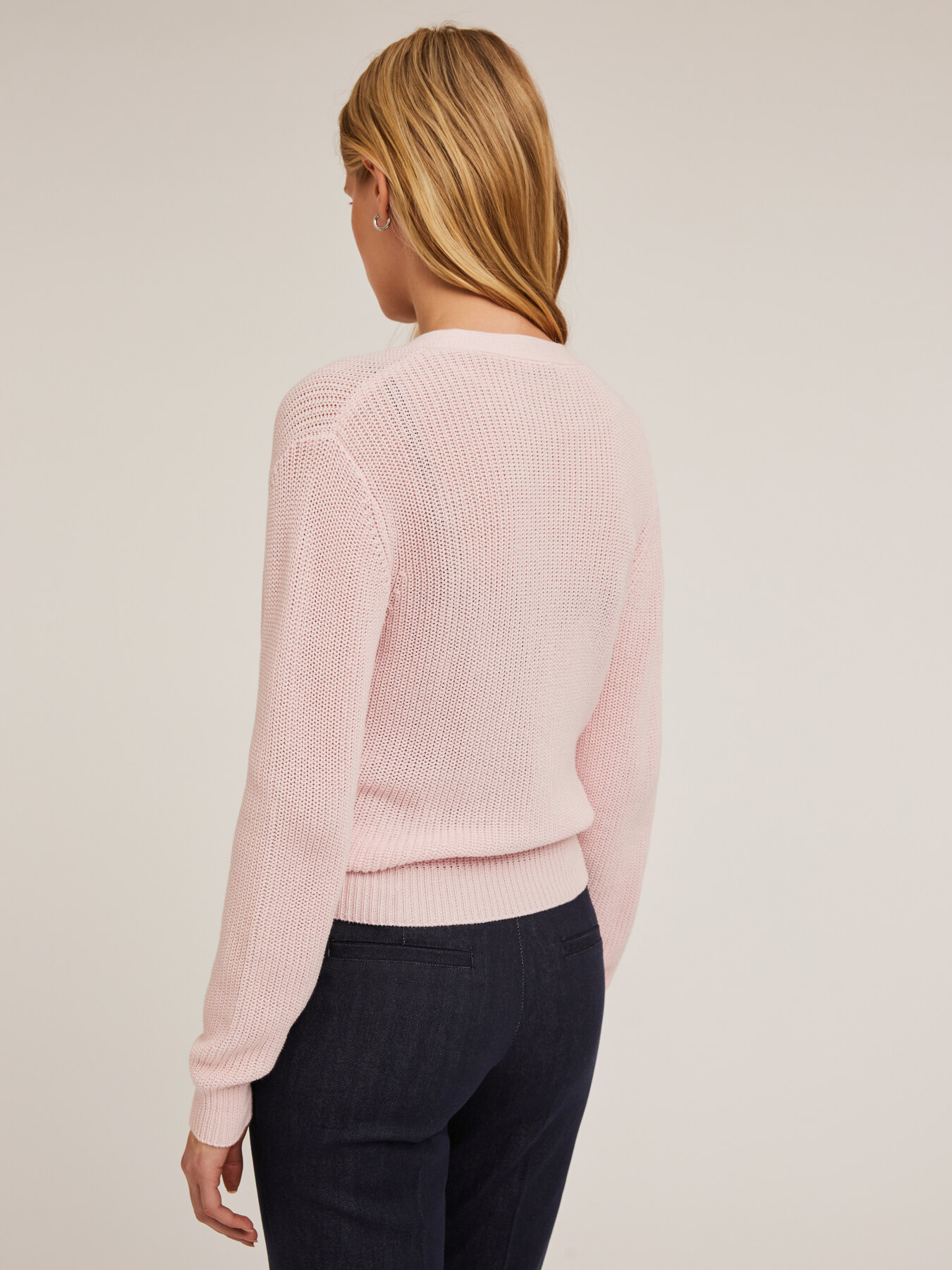 C&aacute;rdigan cruzado de algod&oacute;n image number 1