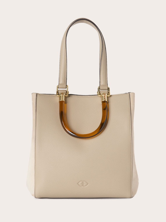 Shopping bag con doppi manici