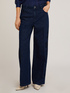Jeans wide slouchy con ricamo image number 2