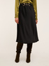 Satin midiskirt image number 2