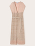 Long patterned lurex knit cardigan image number 4
