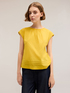 Voile blouse with back cut-out feature image number 3