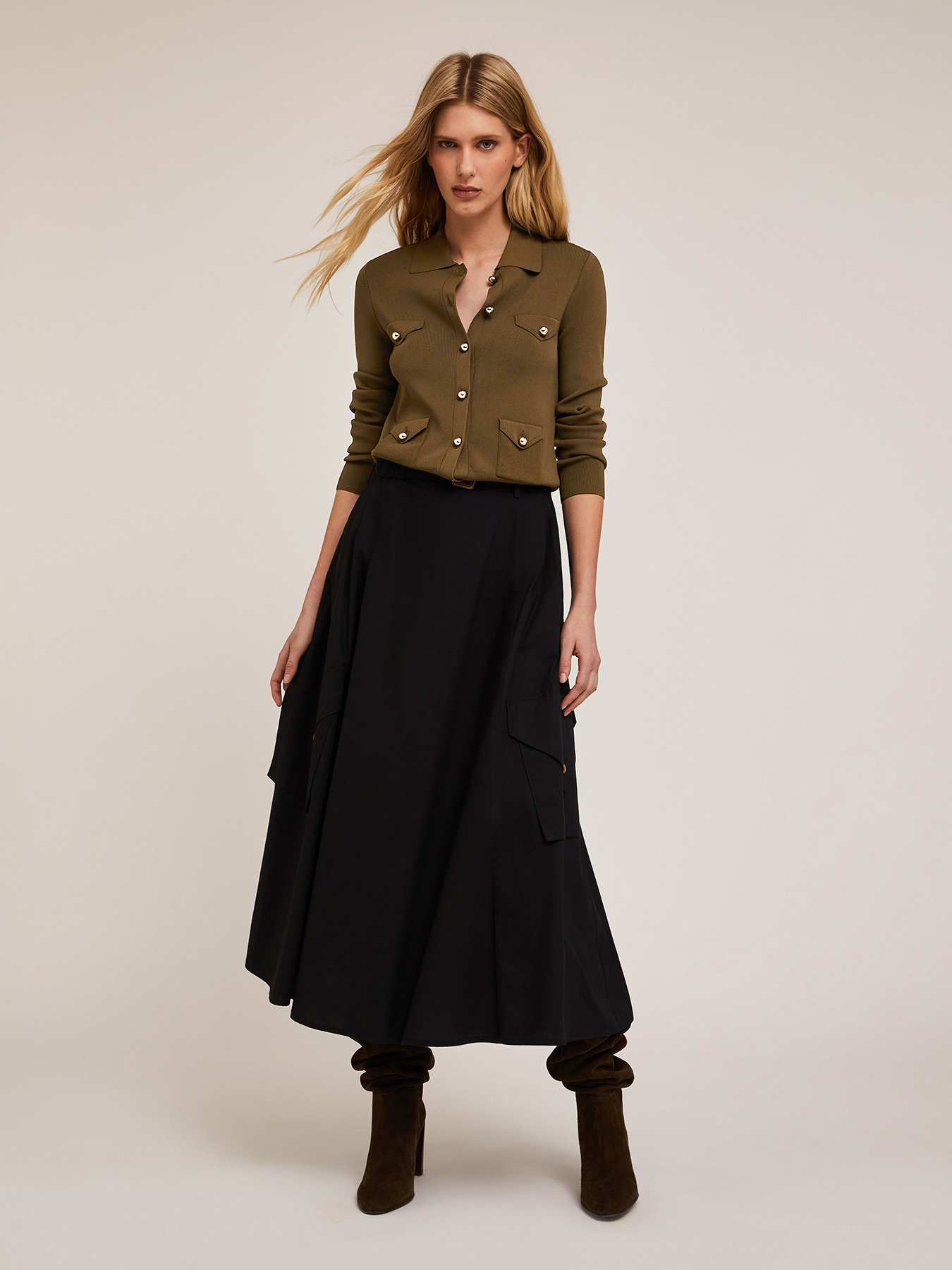 Strick-Cardigan mit Taschen image number 0