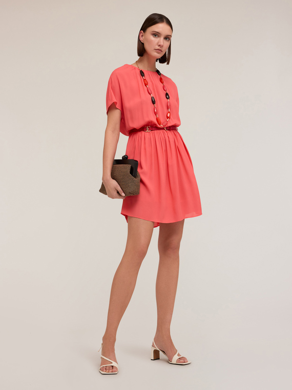 Mini dress con arricci