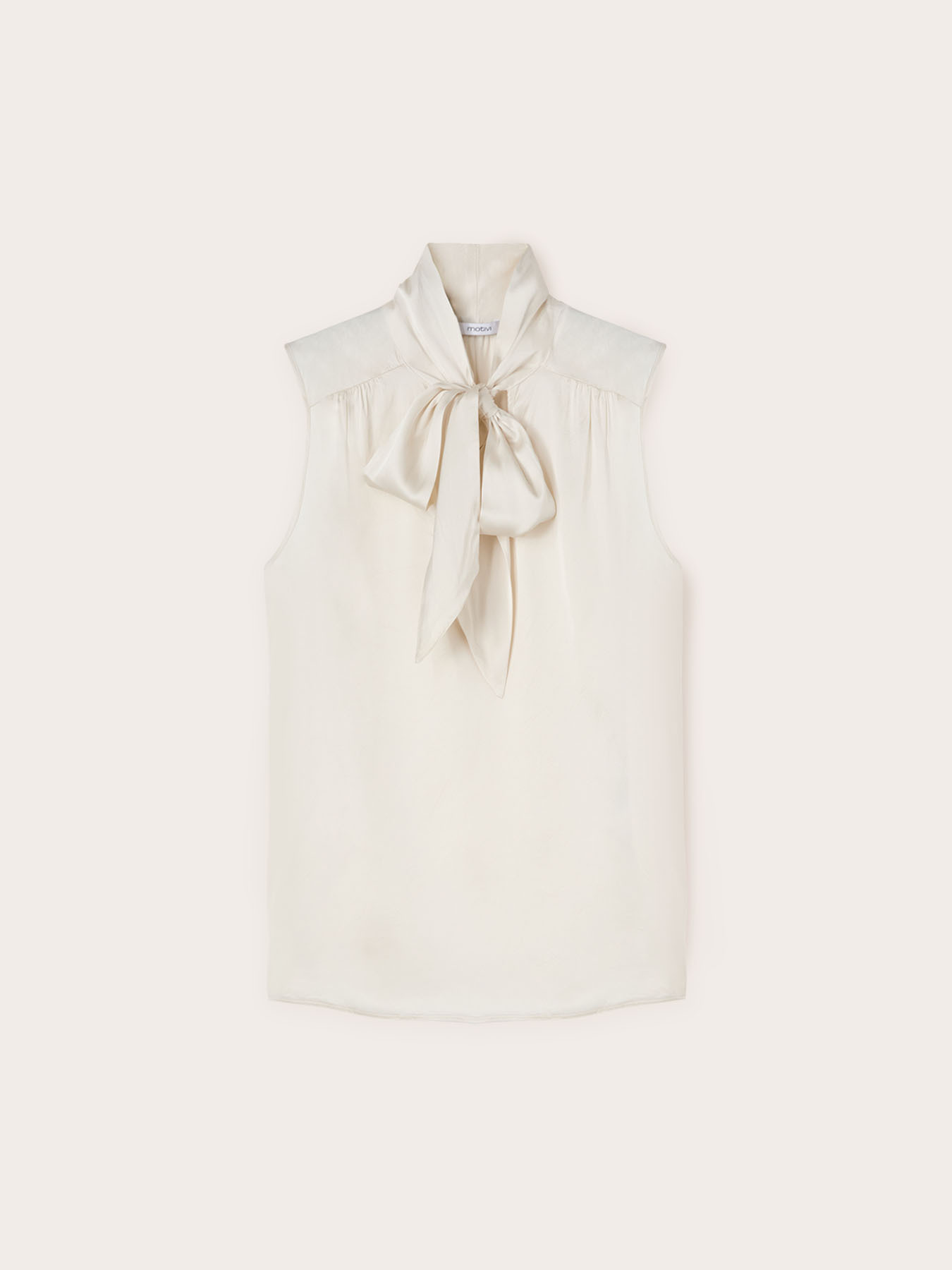 Top with satin bow image number 4