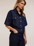 Camicia boxy in denim image number 3