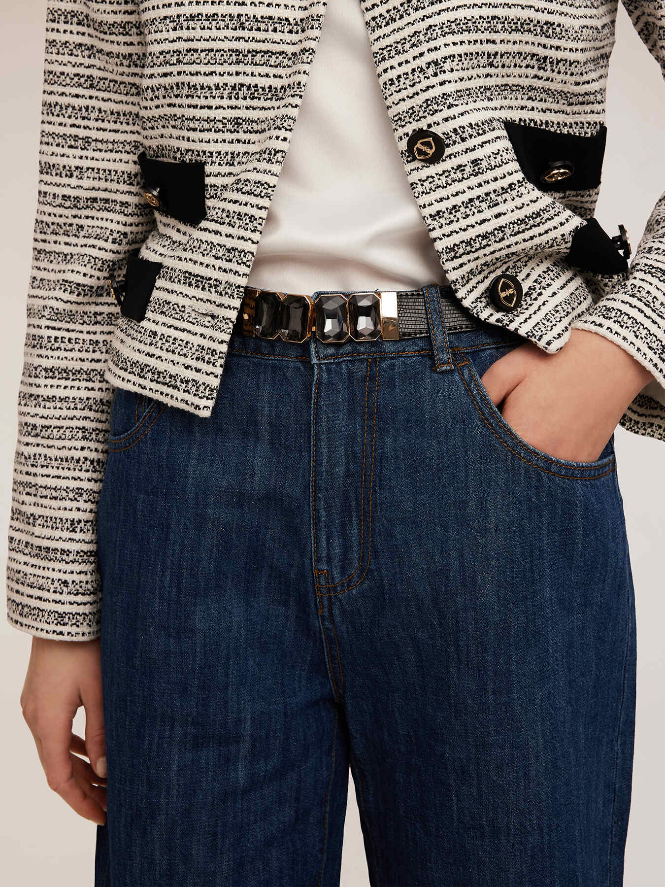 Ceinture avec pierres image number 0