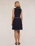 Short knit dress with contrasting colour profiles image number 1