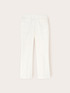Pantalones kick flare de algod&oacute;n t&eacute;cnico image number 4