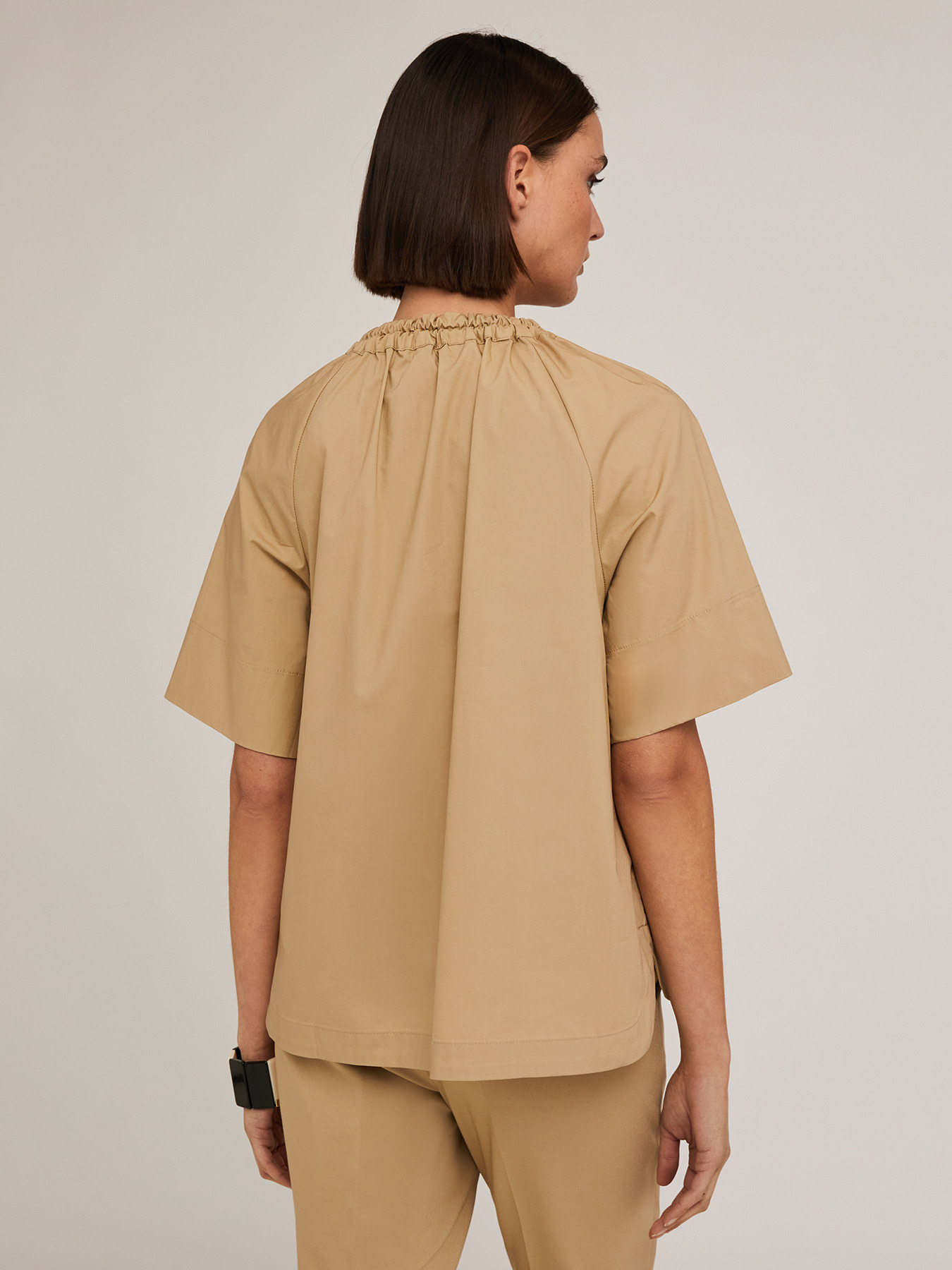 Hemdbluse mit Kordelzug image number 1