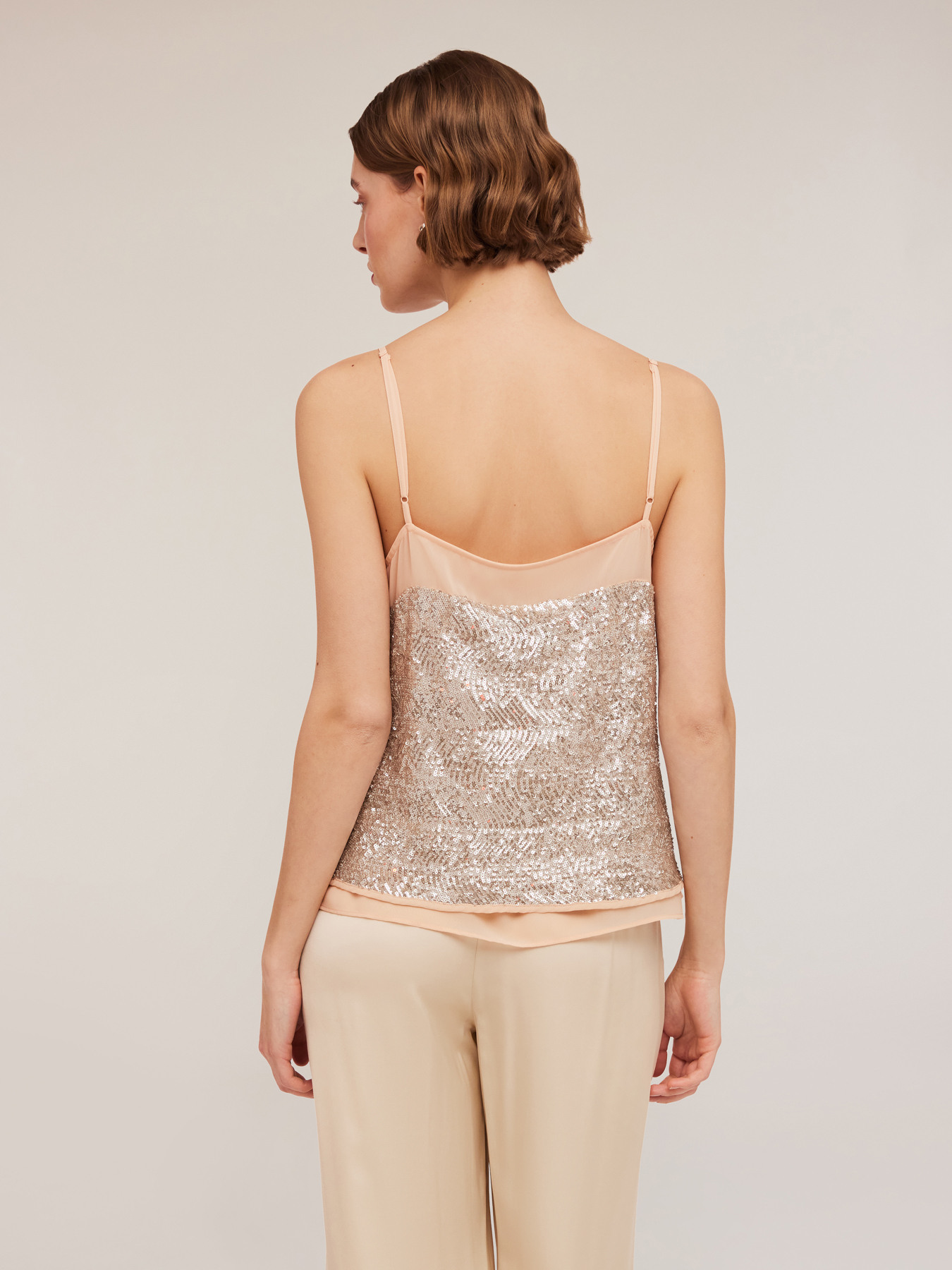 Fully sequinned top image number 1