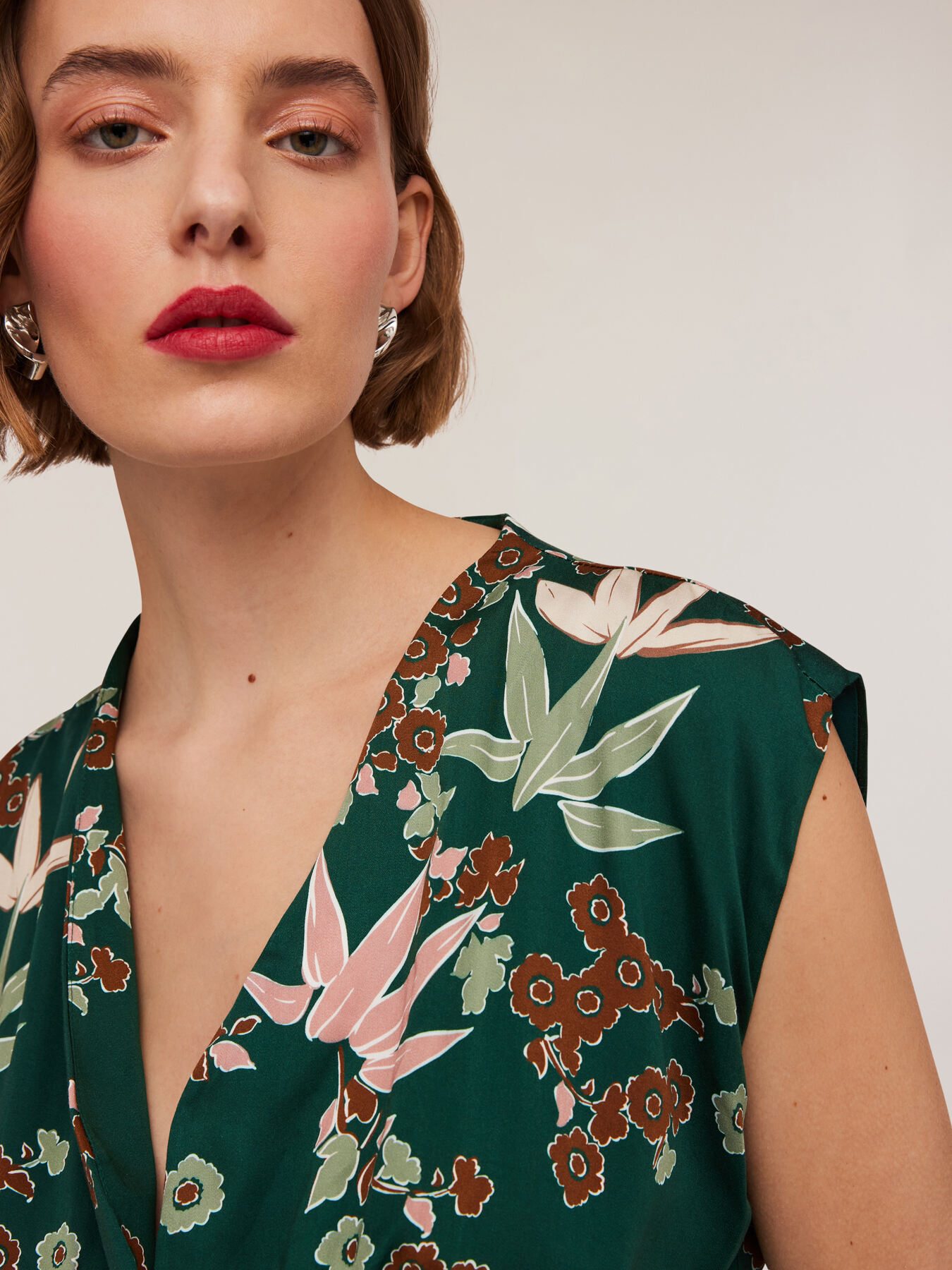 Robe longue &agrave; motif Art d&eacute;co image number 2