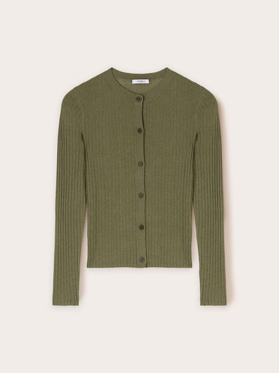 C&aacute;rdigan de punto fino de l&uacute;rex