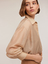 Camicia misto lyocell con piccole borchie image number 2