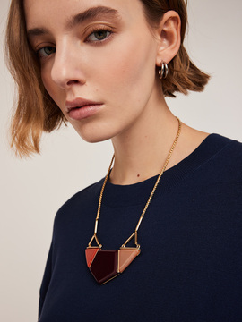 Necklace with retro pendant Barbieri Collection