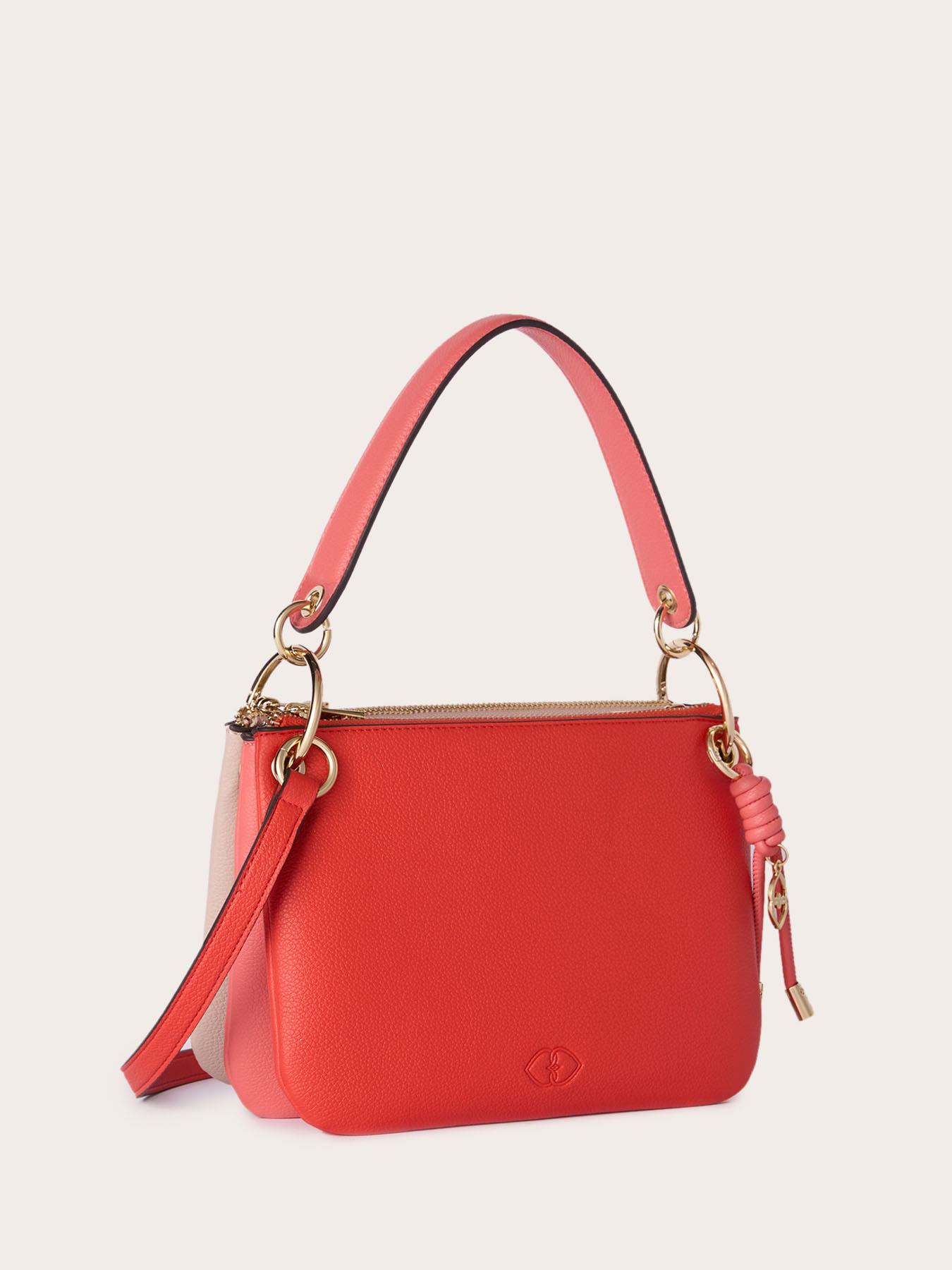 Borsa twins in tessuto spalmato image number 2