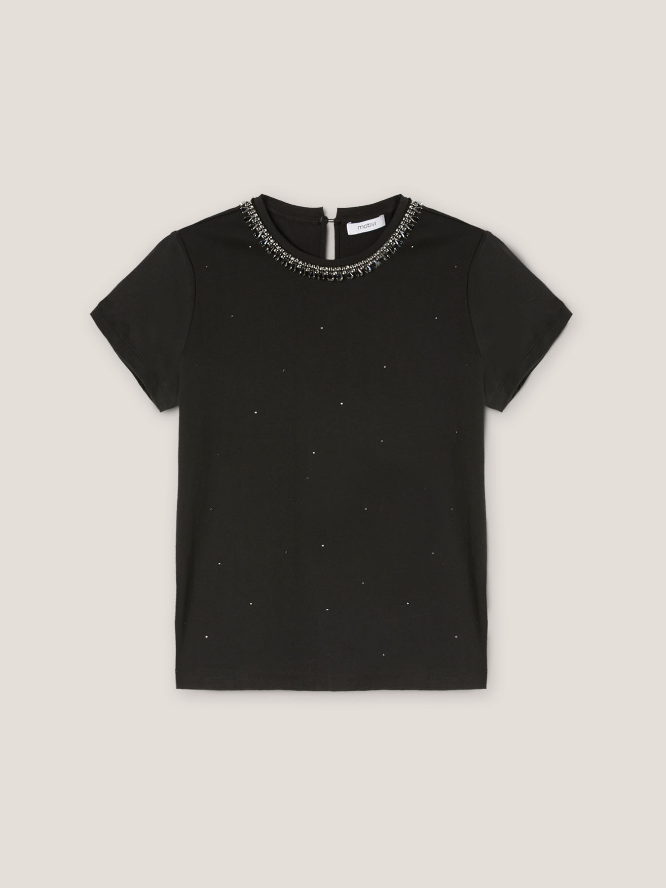 Oversize-T-Shirt mit Kette image number 3