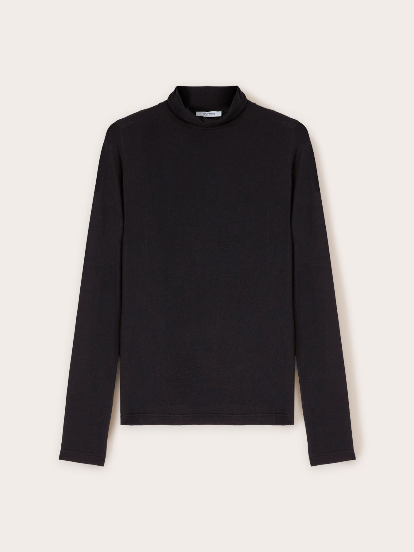 Modal blend turtleneck image number 3