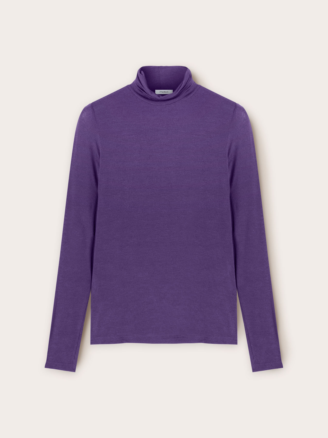 Pulover pe g&acirc;t din amestec de modal image number 4