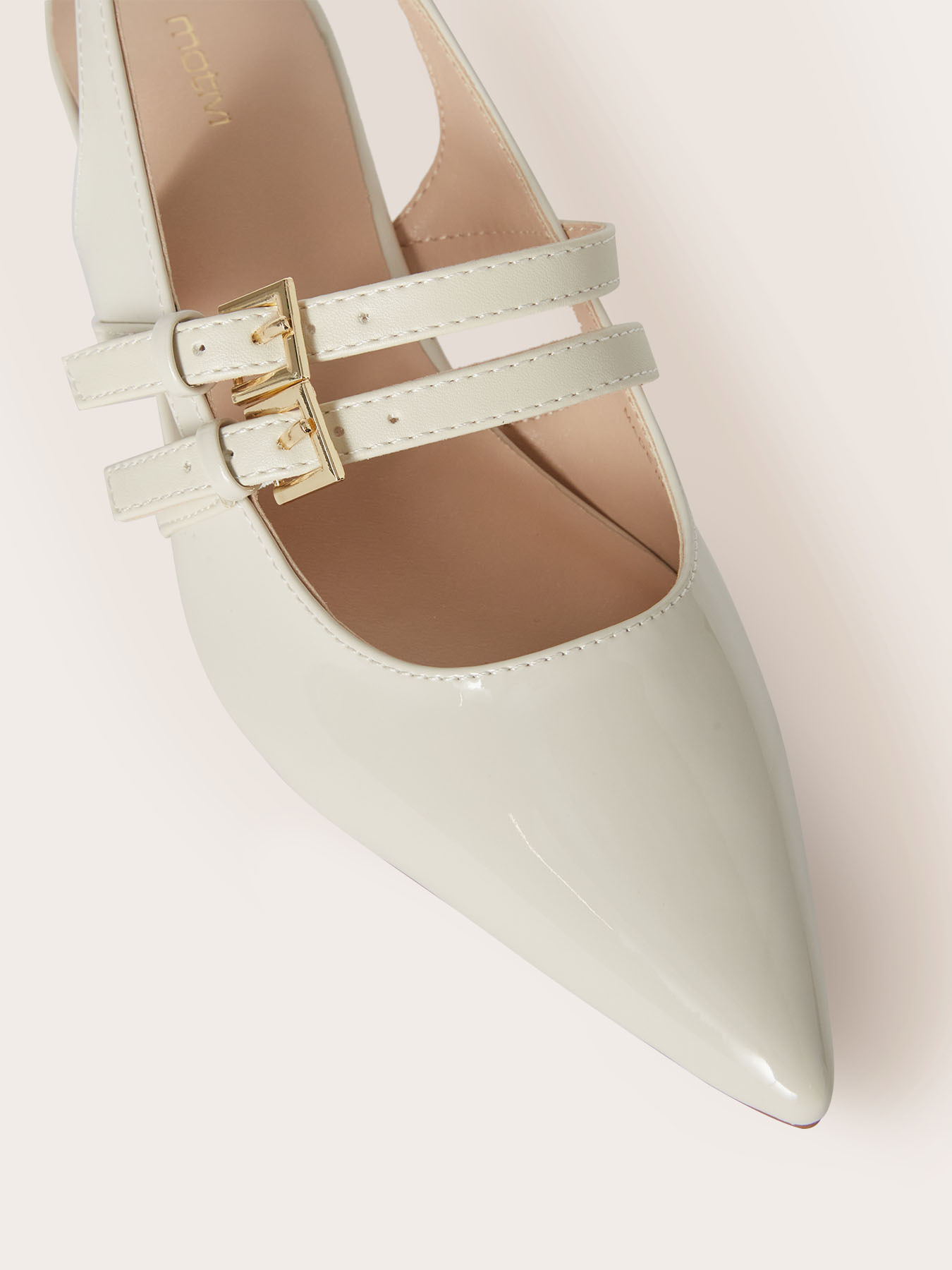 Slingback-Pumps aus Lack image number 3