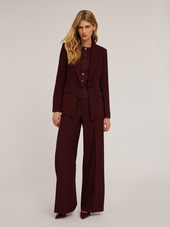 Cardigan a coste tridimensionali