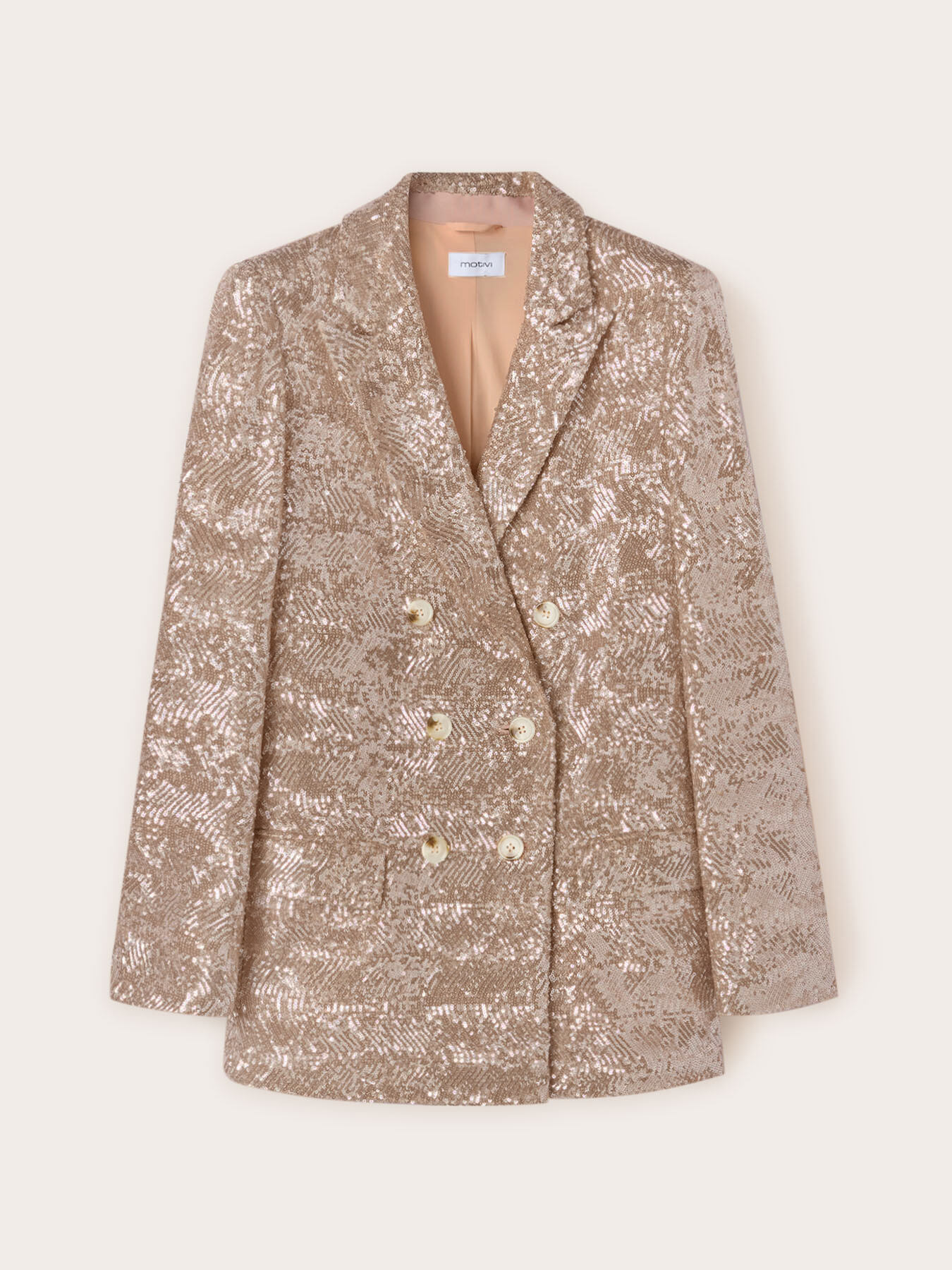 Blazer over full paillettes image number 4