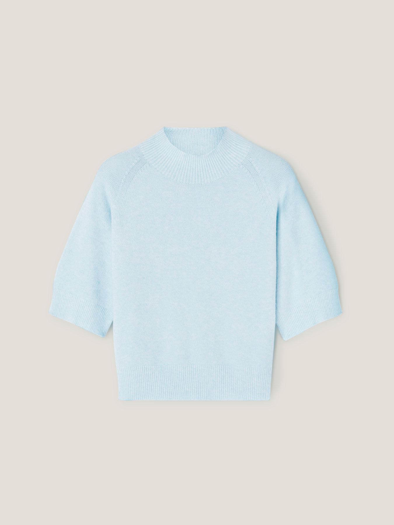 Rollkragenpullover mit kurzen &Auml;rmeln image number 4