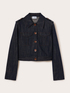 Giacca corta effetto denim image number 4