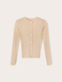 Cardigan in maglia fine lurex image number 4