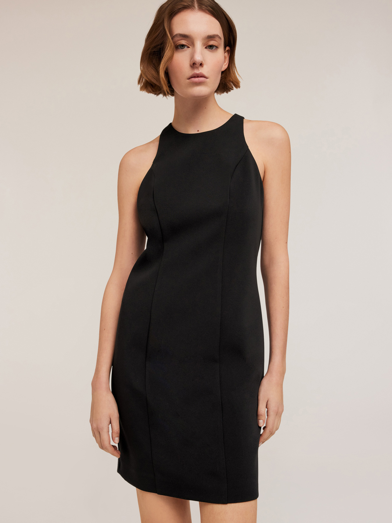 Mini robe en cr&ecirc;pe image number 2