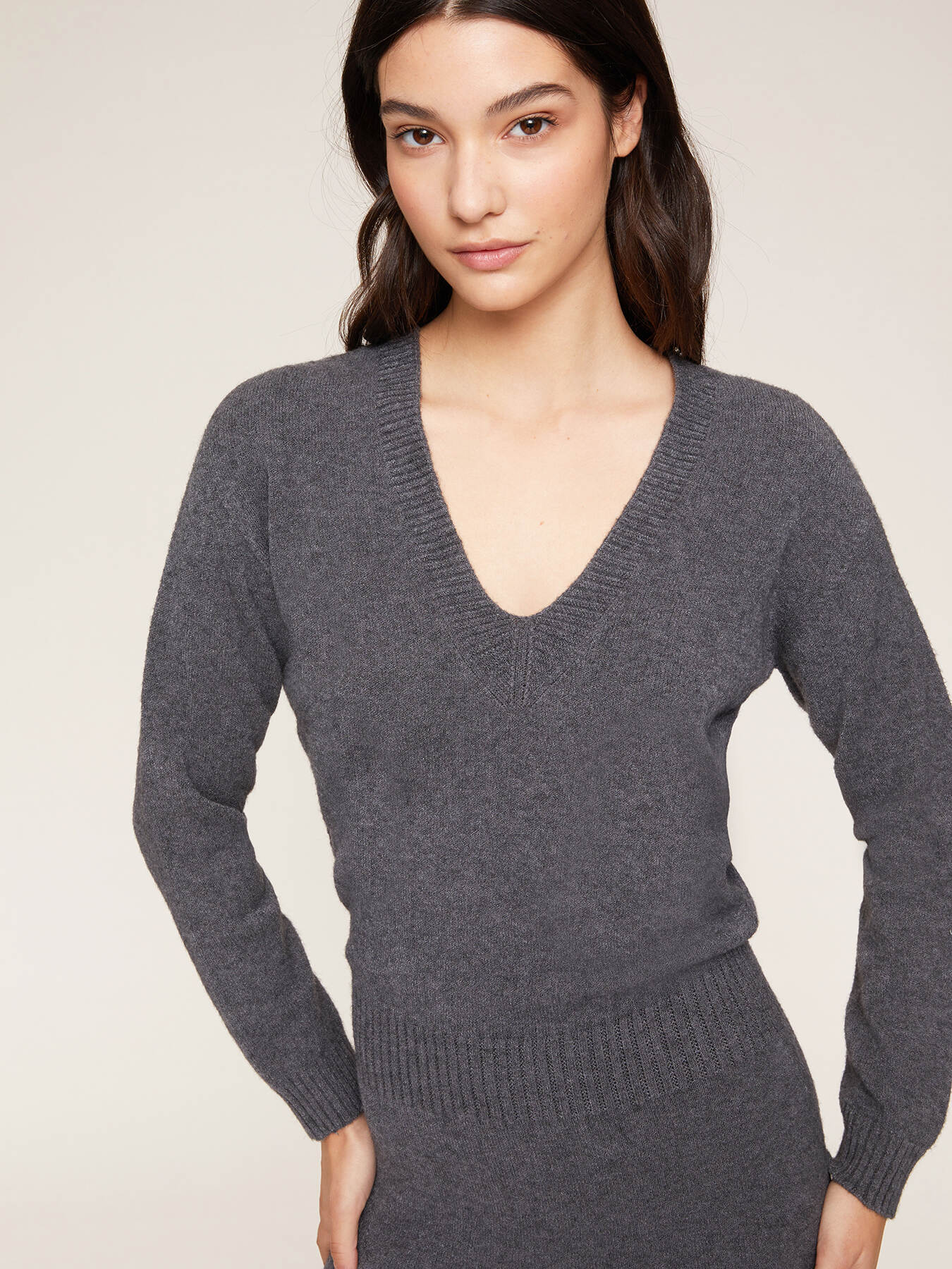 Langer Overall aus Strick image number 2