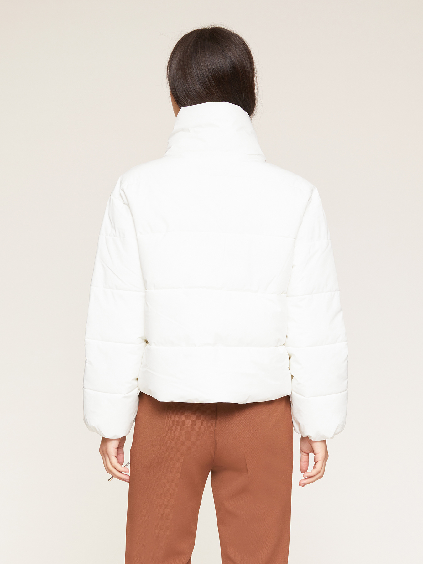 Gef&uuml;tterte Blousonjacke mit Schmucktunnelzug image number 1