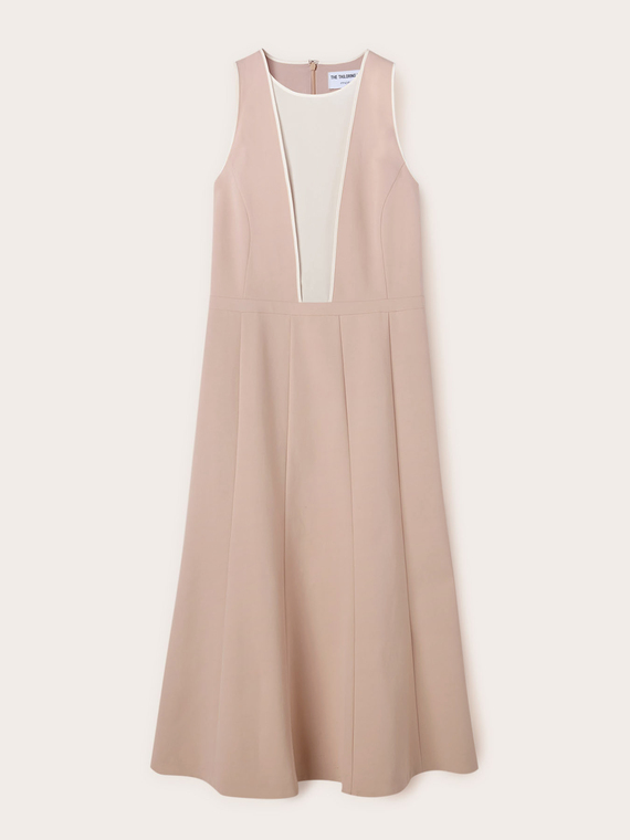 Flare dress with insert