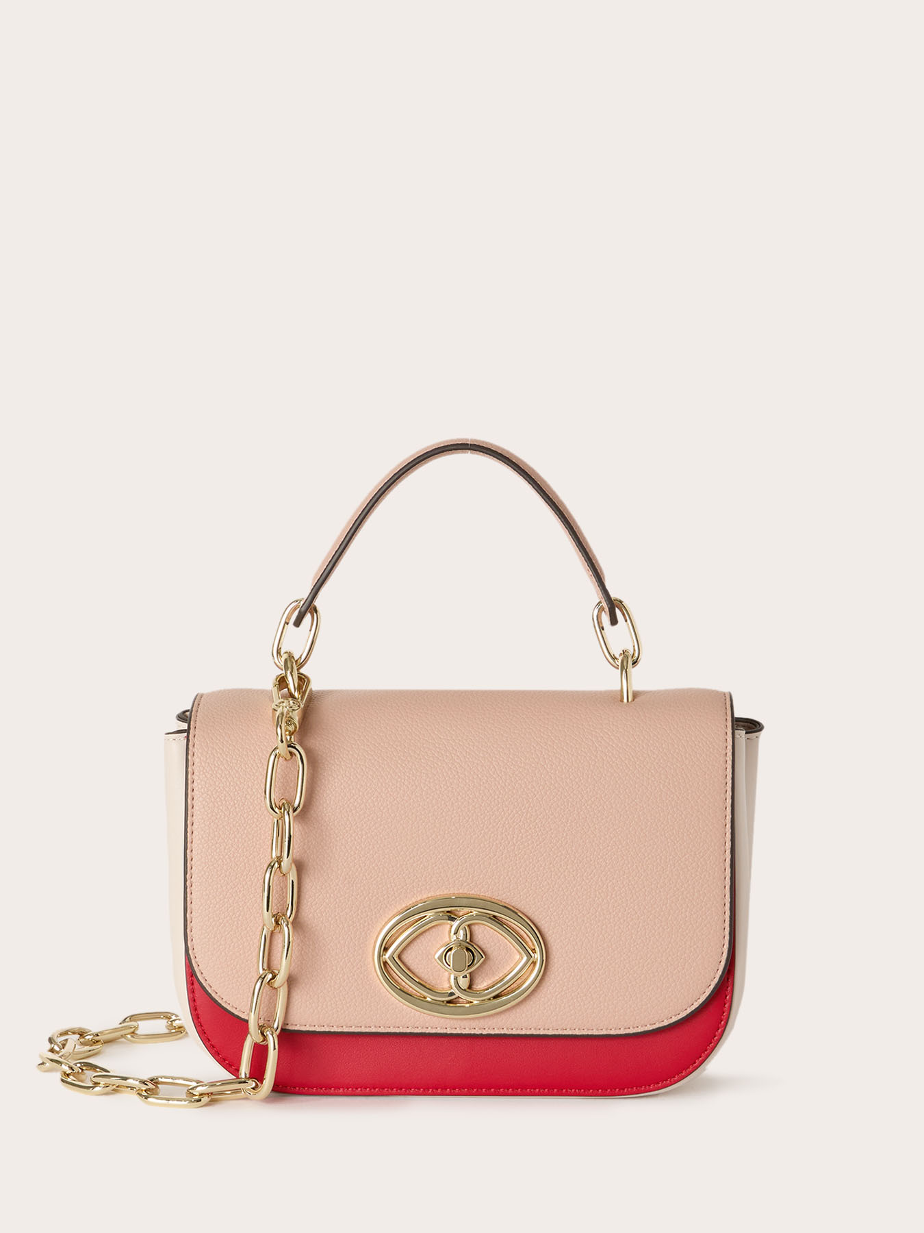 Small bag in tessuto spalmato image number 1