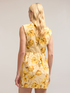 Mini dress in floral pattern poplin image number 1
