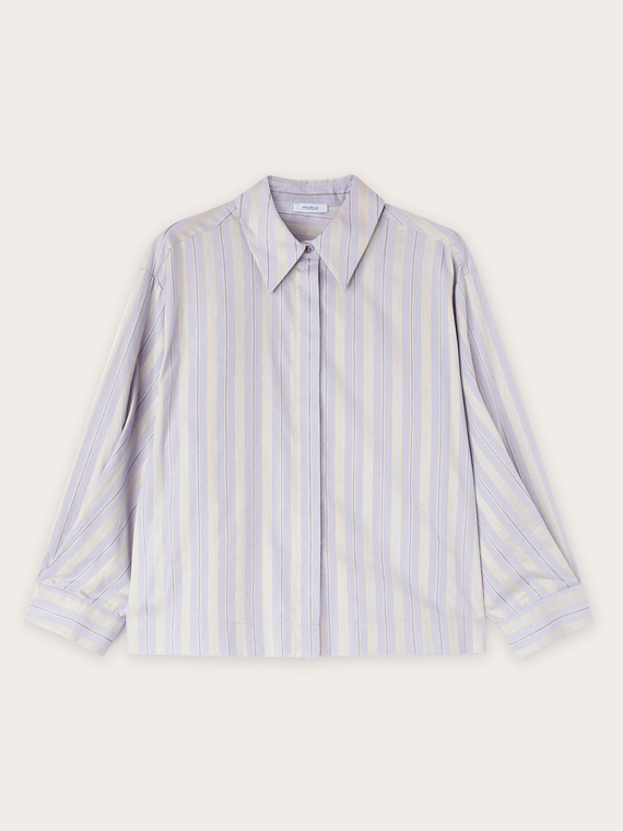 Striped boxy shirt