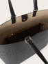 Shopping Bag mit Lochmuster und Griffen image number 3