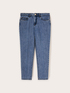 Jeans con piega stirata misto lyocell image number 4