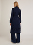 Zweireihiger Trenchcoat aus technischem Gewebe mit Stickerei image number 1