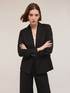 Blazer monopetto misto lino image number 2