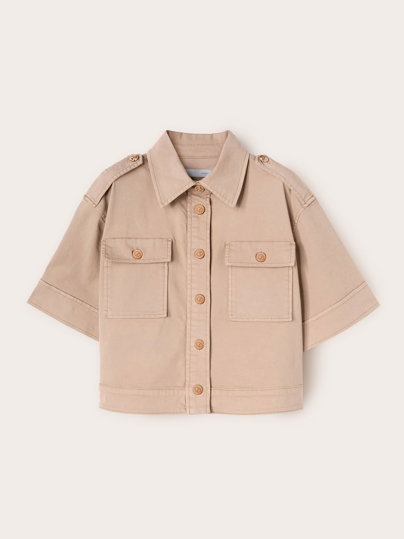 Chemise en drill de coton image number 0