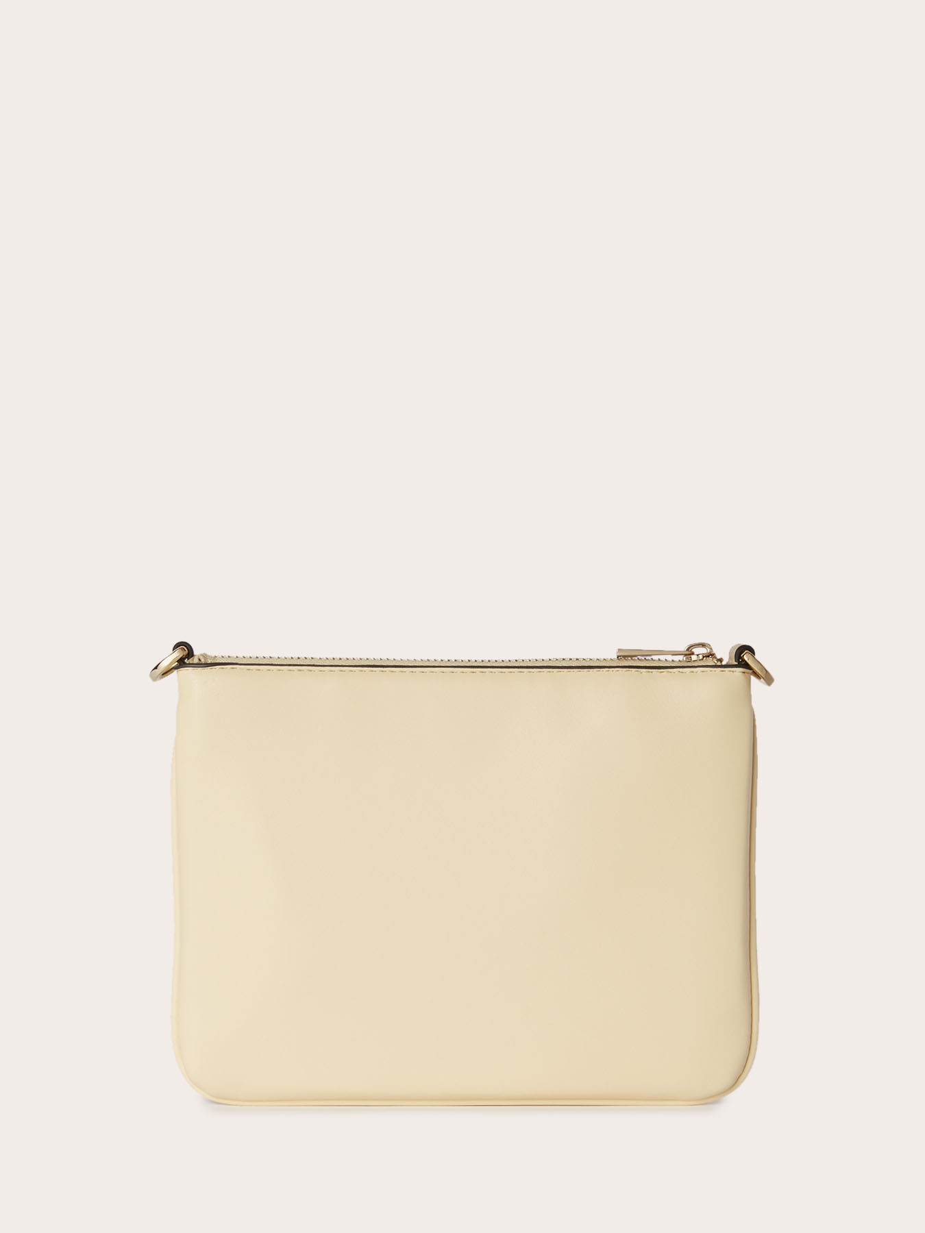 Flat coated fabric clutch image number 2