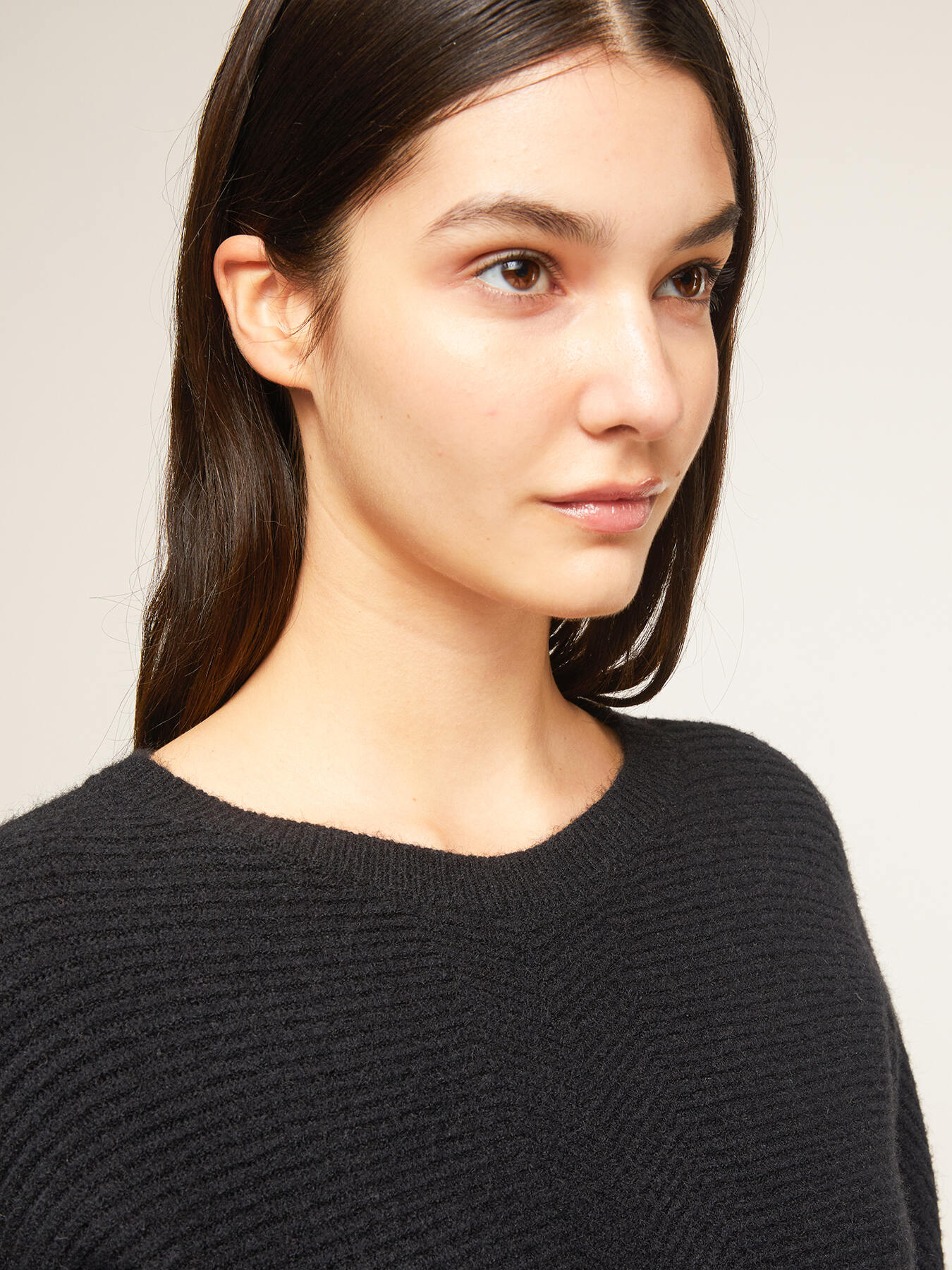 Pulover seamless cu nervuri image number 2