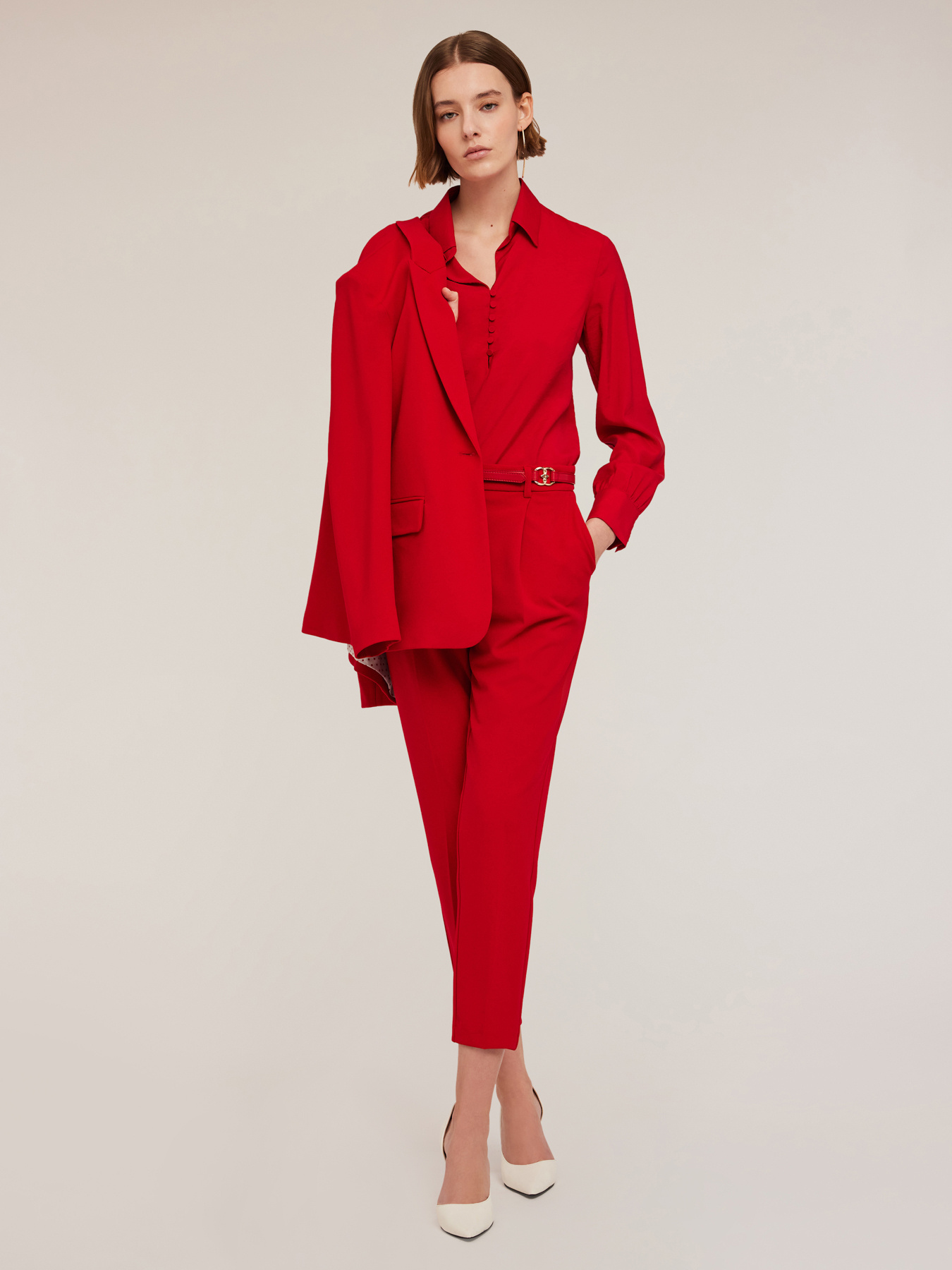 Blouse with collar image number 3