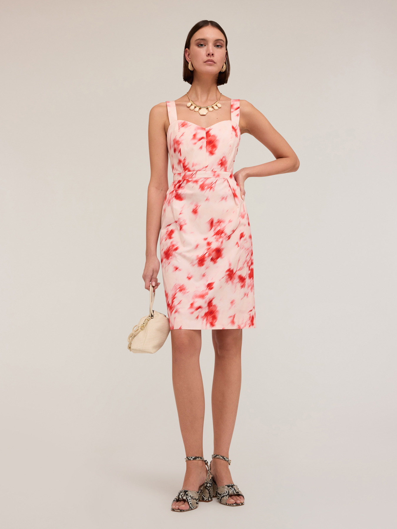 Bustier-Kleid mit Chin&eacute;-Muster image number 0