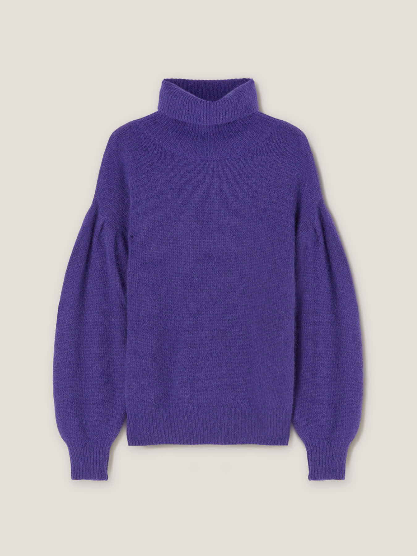 Rollkragenpullover aus Angoragemisch image number 3