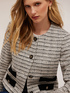 Tweed jacket with pockets image number 3